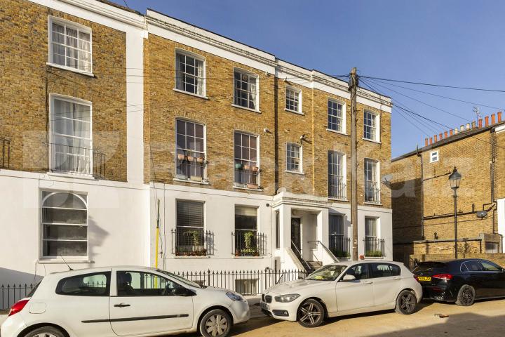 located in Barnsbury with allocated parking to the rear of the building Barnsbury Terrace, Islington 